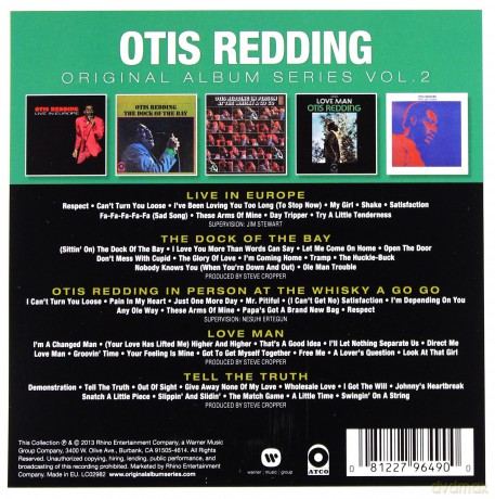 Otis Redding: Original Album Series Vol.2 [5CD]