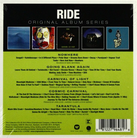 Ride: Original Album Series [5CD]