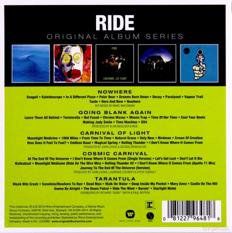 Ride: Original Album Series [5CD]