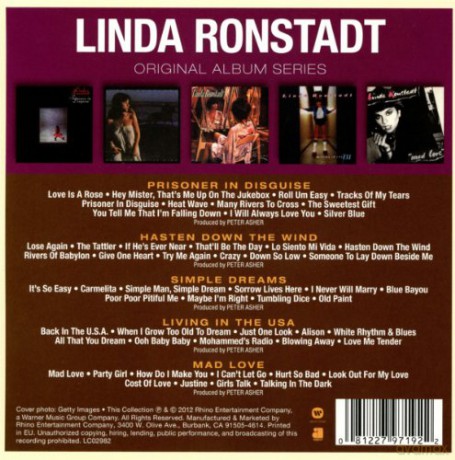 Linda Ronstadt: Original Album Series [5CD]