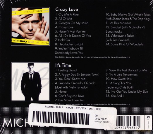 Michael Buble: Crazy Love/Its Time [2CD]