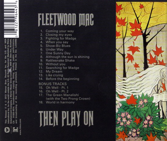 Fleetwood Mac: Then Play On [CD]