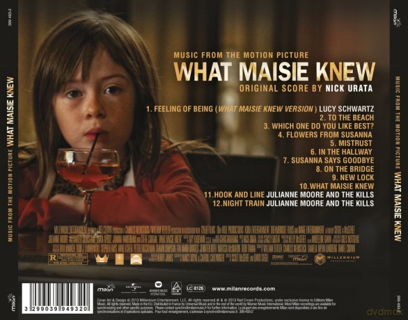 What Maisie Knew soundtrack (Nick Urata) [CD]