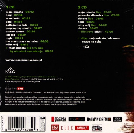 Maria Peszek: Miasto Mania Special Edition (digipack) [2CD]