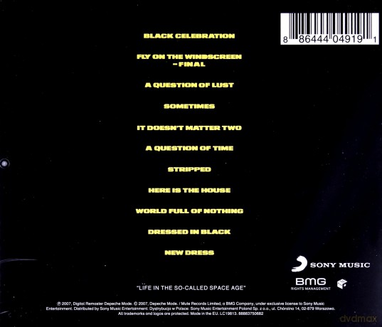 Depeche Mode: Black Celebration [CD]