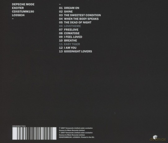 Depeche Mode: Exciter [CD]