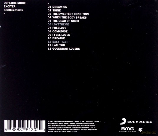 Depeche Mode: Exciter [CD]