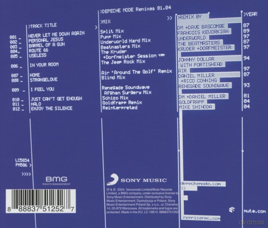 Depeche Mode: Remixes 81>04 [CD]