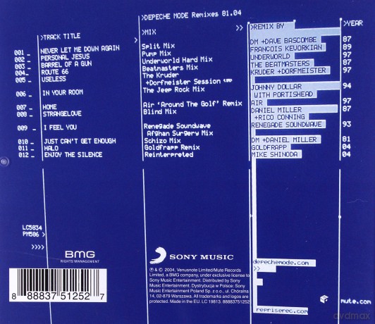 Depeche Mode: Remixes 81>04 [CD]