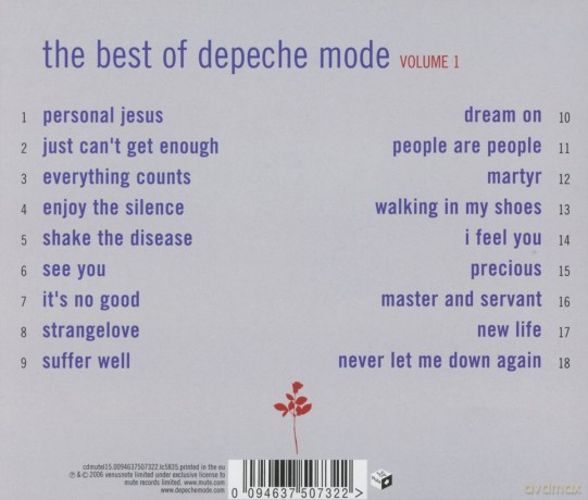 Depeche Mode: The Best Of Depeche Mode Vol. 1 [CD]