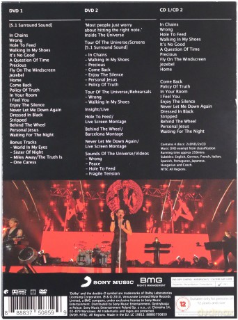 Depeche Mode: Tour Of The Universe: Barcelona 20/21:11:09 [4DVD]