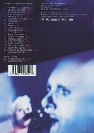 Depeche Mode: Touring The Angel: Live In Milan [DVD]