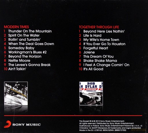 Bob Dylan: Modern Times/Together Through Life [2CD]