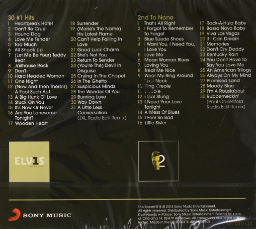 Elvis Presley: 30# 1 Hits/2nd To None [2CD]