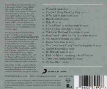 Elvis Presley: Elvis At Stax [CD]