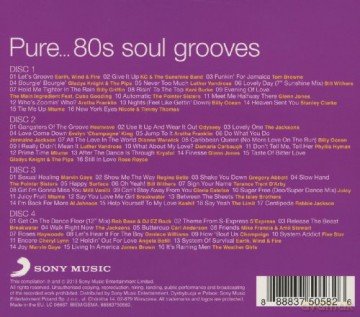 Pure... '80s Soul Grooves [4CD]