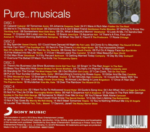 Pure... Musicals [4CD]