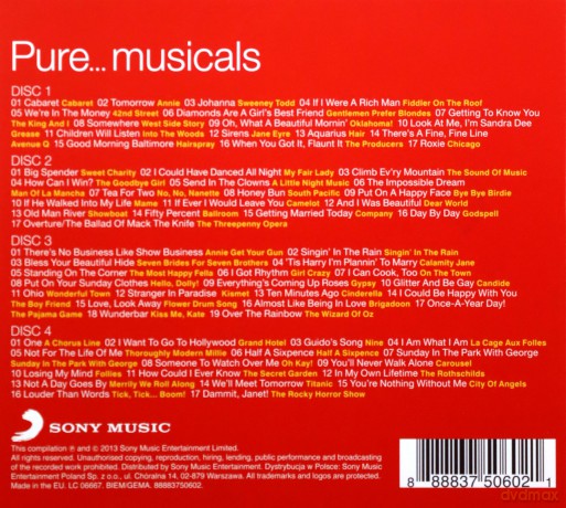 Pure... Musicals [4CD]
