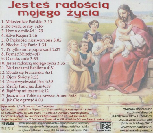 Jesteś radością mojego życia [CD]