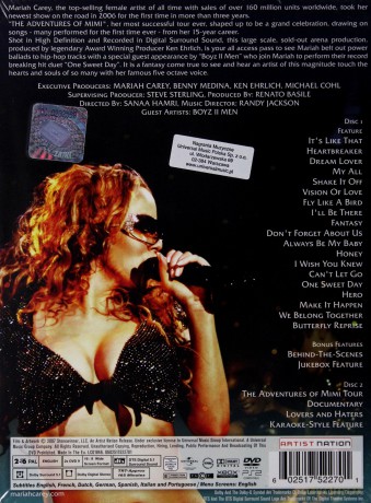 Mariah Carey: Adventures Of Mimi Special Edition [2DVD]