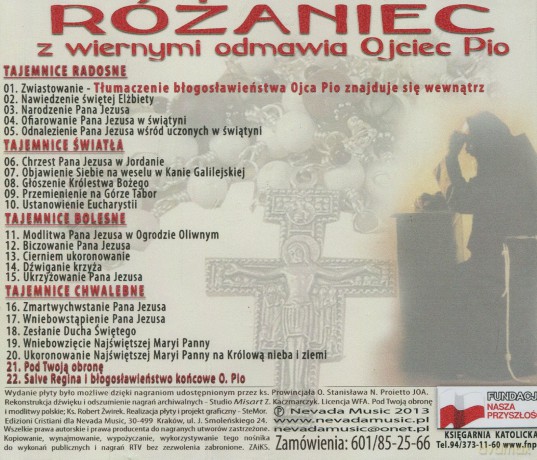 Ojciec Pio: Różaniec [CD]