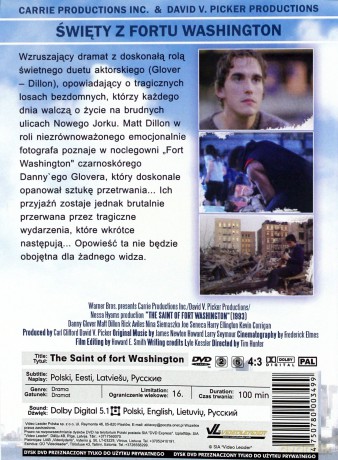 Święty z fortu Washington [DVD]
