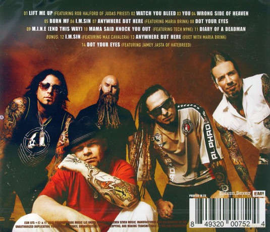 Five Finger Death Punch: The Wrong Side Of Heaven And The Righteous Side Of [CD]