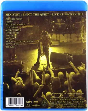 Ministry: Enjoy The Quiet - Live At Wacken 2012 [Blu-Ray]