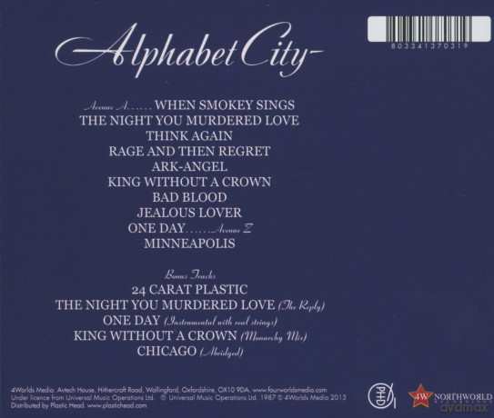 ABC: Alphabet City [CD]