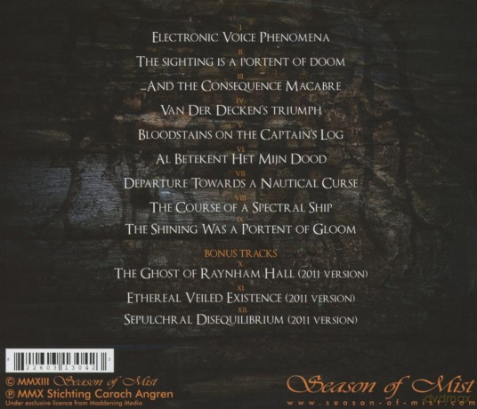 Carach Angren: Death Came Through A Phantom Ship [CD]