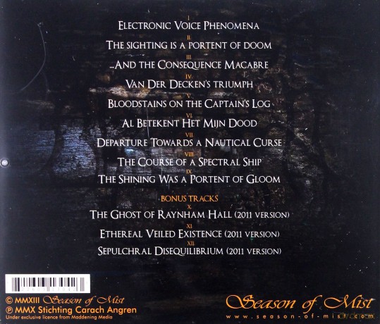 Carach Angren: Death Came Through A Phantom Ship [CD]