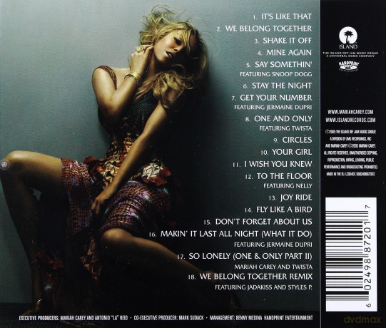 Mariah Carey: The Emancipation Of Mimi Platinum Edit [CD]
