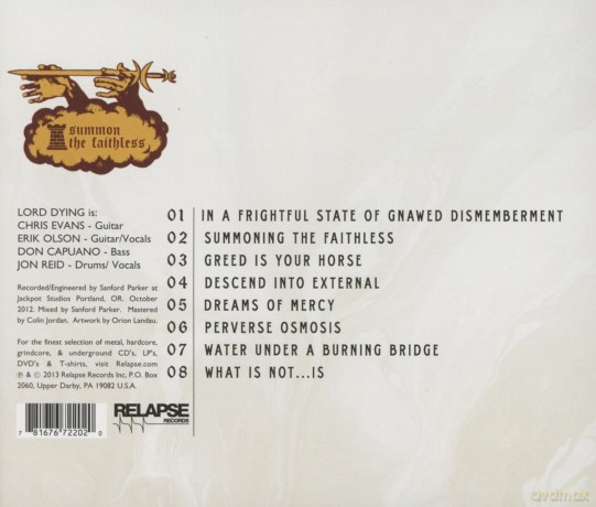 Lord Dying: Summon The Faithless [CD]