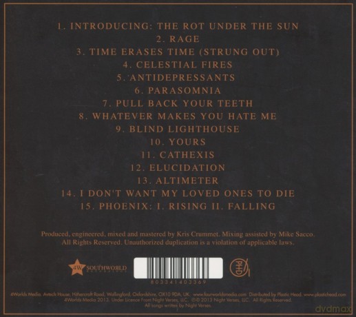 Night Verses: Lift Your Existence (digipack) [CD]