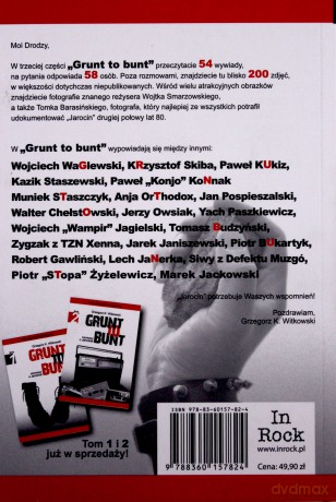 Grunt to bunt. Tom 3 Rozmowy o Jarocinie - Grzegorz K. Witkowski [KSIĄŻKA]