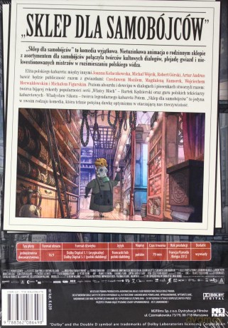 Sklep dla samobójców (booklet) [DVD]