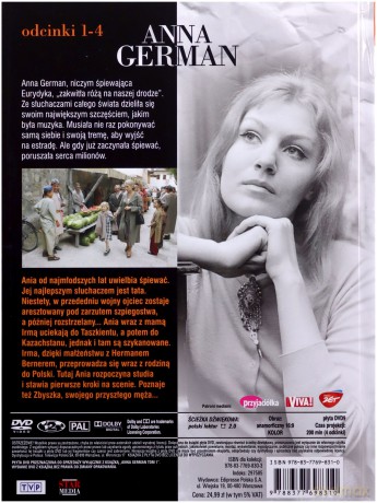 Anna German. Tajemnica Białego Anioła odcinki 1-4 (booklet) [DVD]