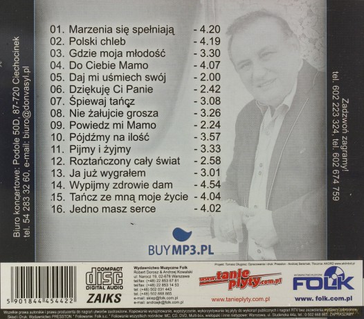 Don Vasyl: Gdzie moja młodość [CD]