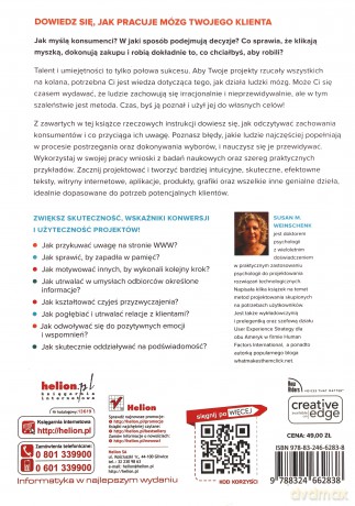 100 Rzeczy, Które Każdy Projektant Powinien Wiedzieć o Potencjalnych Klientach - Weinschenk S.M. [KSIĄŻKA]