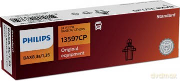 Żarówka, oświetlenie tablicy przyrządów Philips Żarówka z trzonkiem plastikowym 1,2 W 13597CP