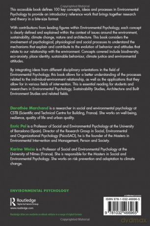 100 Key Concepts In Environmental Psycho - Doroth E Marchand [KSIĄŻKA]