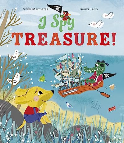 I Spy Treasure - Vikki Marmaras [KSIĄŻKA]
