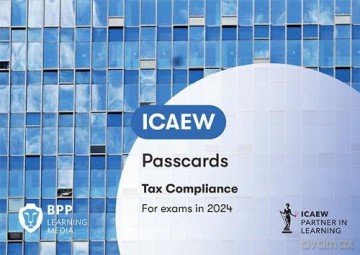 Icaew Tax Compliance - Bpp Learning Media [KSIĄŻKA]