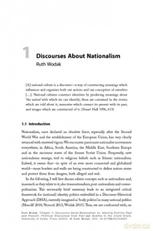Identity Politics Past And Present - Ruth Wodak [KSIĄŻKA]