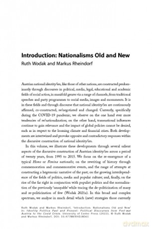Identity Politics Past And Present - Ruth Wodak [KSIĄŻKA]
