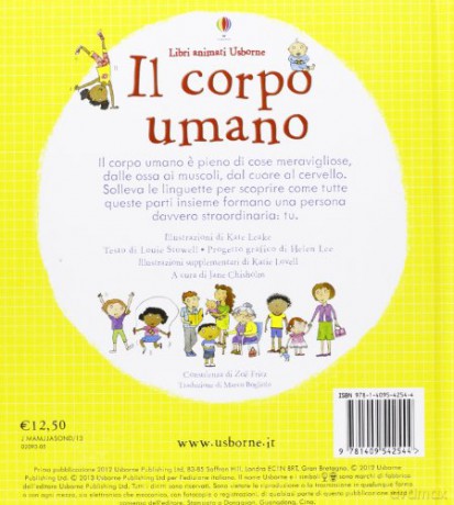 Il Corpo Umano Con Oltre 100 Linguette - Vv Aa [KSIĄŻKA]