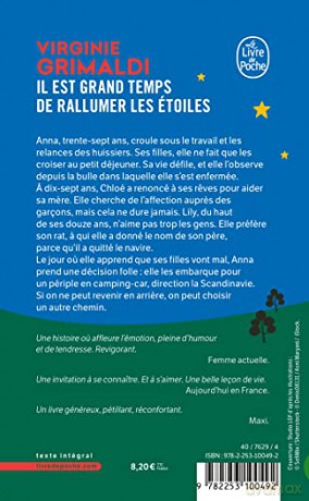 Il Est Grand Temps De Rallumer Les Etoil - Virginie Grimaldi [KSIĄŻKA]