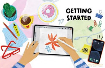 Illustrators Guide To Procreate - Ruth Burrows [KSIĄŻKA]