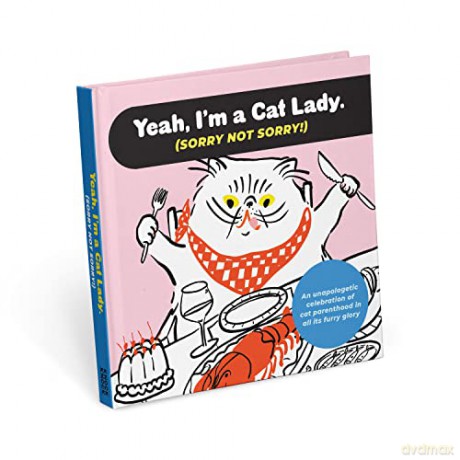 Im A Cat Lady Sorry Not Sorry Book - Knock Knock [KSIĄŻKA]