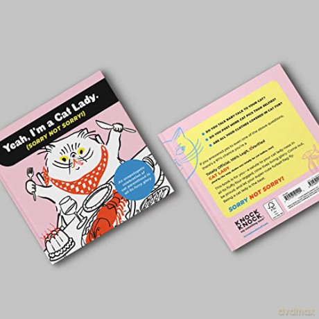 Im A Cat Lady Sorry Not Sorry Book - Knock Knock [KSIĄŻKA]